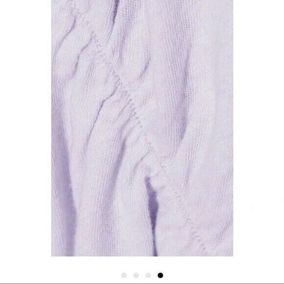 Current/Elliot Asymmetrical Ruffle Linen Blend Dress Size 6 - Picture 6 of 10